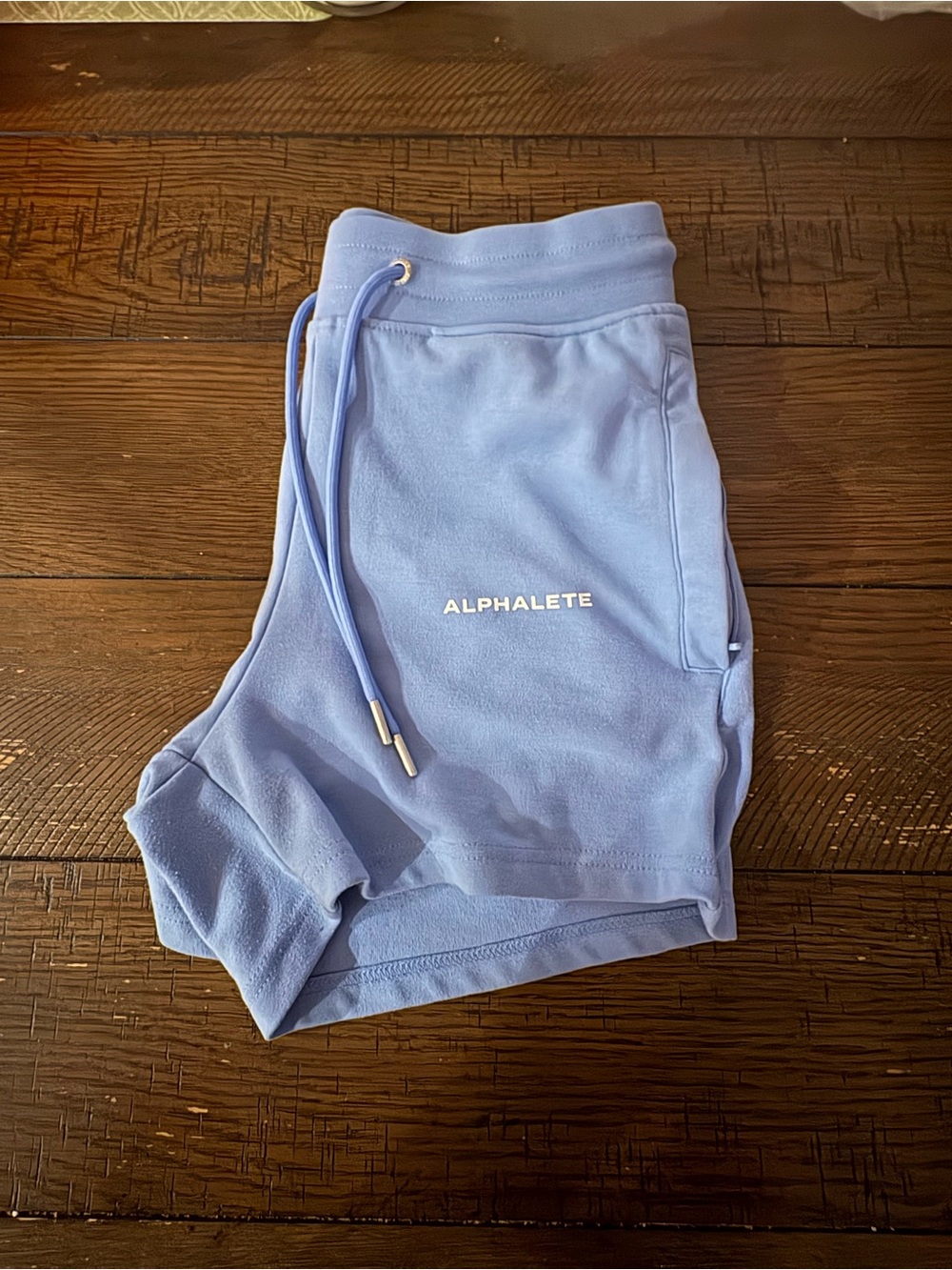 Alphalete Light Periwinkle Blue Women's Shorts